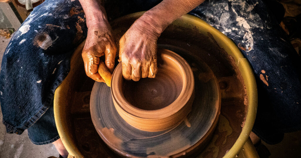 Potter at Work