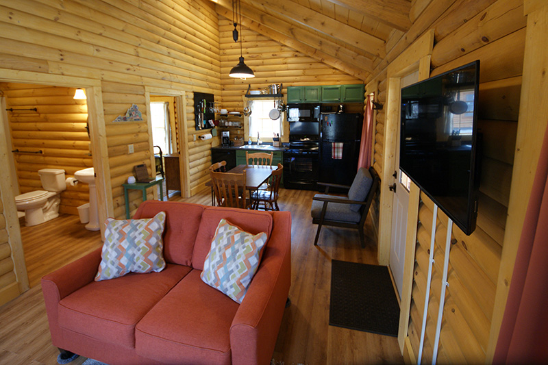 Beech Grove Cabins Interior