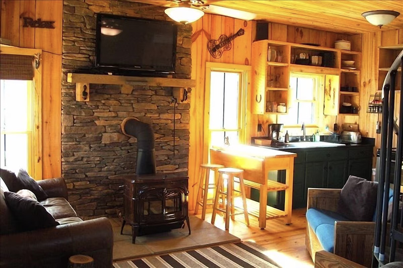 High Lonesome Cabin Interior