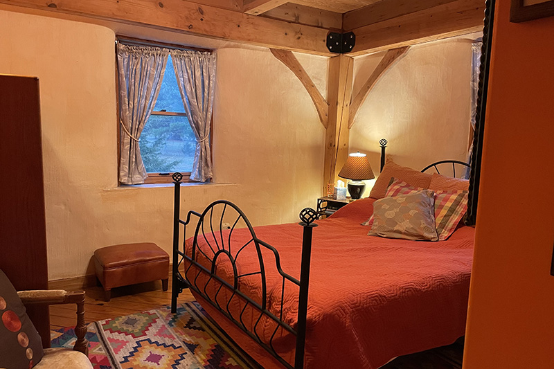 Straw Bale House Interior