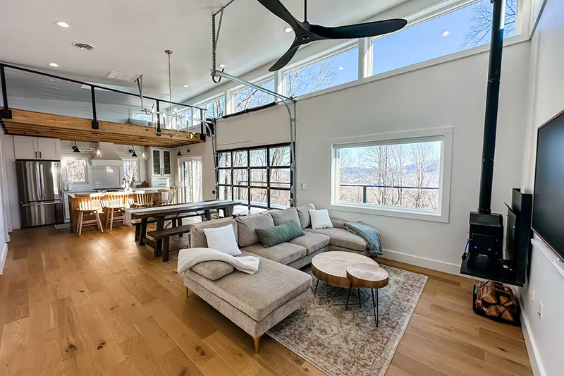 Glass & Pine Interior